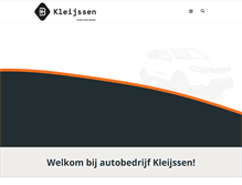 Tablet Screenshot of kleijssen.nl